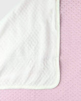 Cobija Tejida Conejo Frambuesa